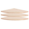 P/S 3 Pack Corner Shelf (trader Multiples Of 6 - No Minimum For Home Delivery) (DHD) Image 1