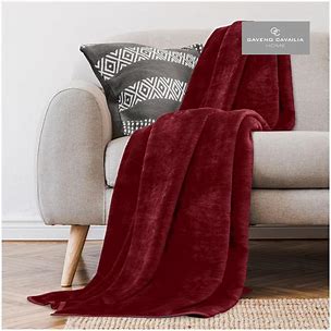 Roll Plain Mink Fur Blanket Throw 150cm x 200cm