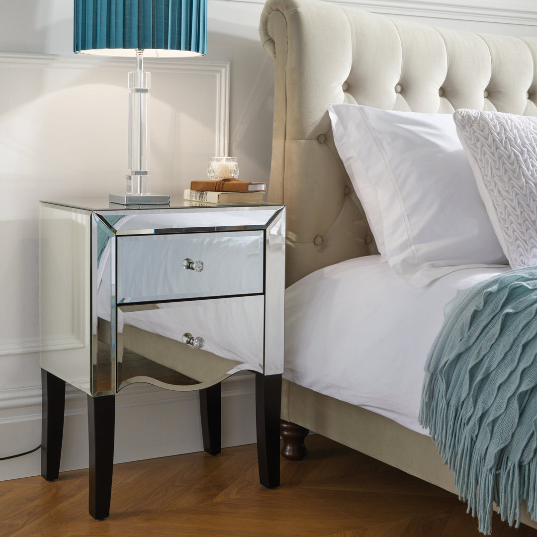 Birlea Palermo 2 Drawer Bedside (DHD)