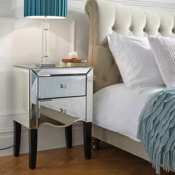 Birlea Palermo 2 Drawer Bedside (DHD)