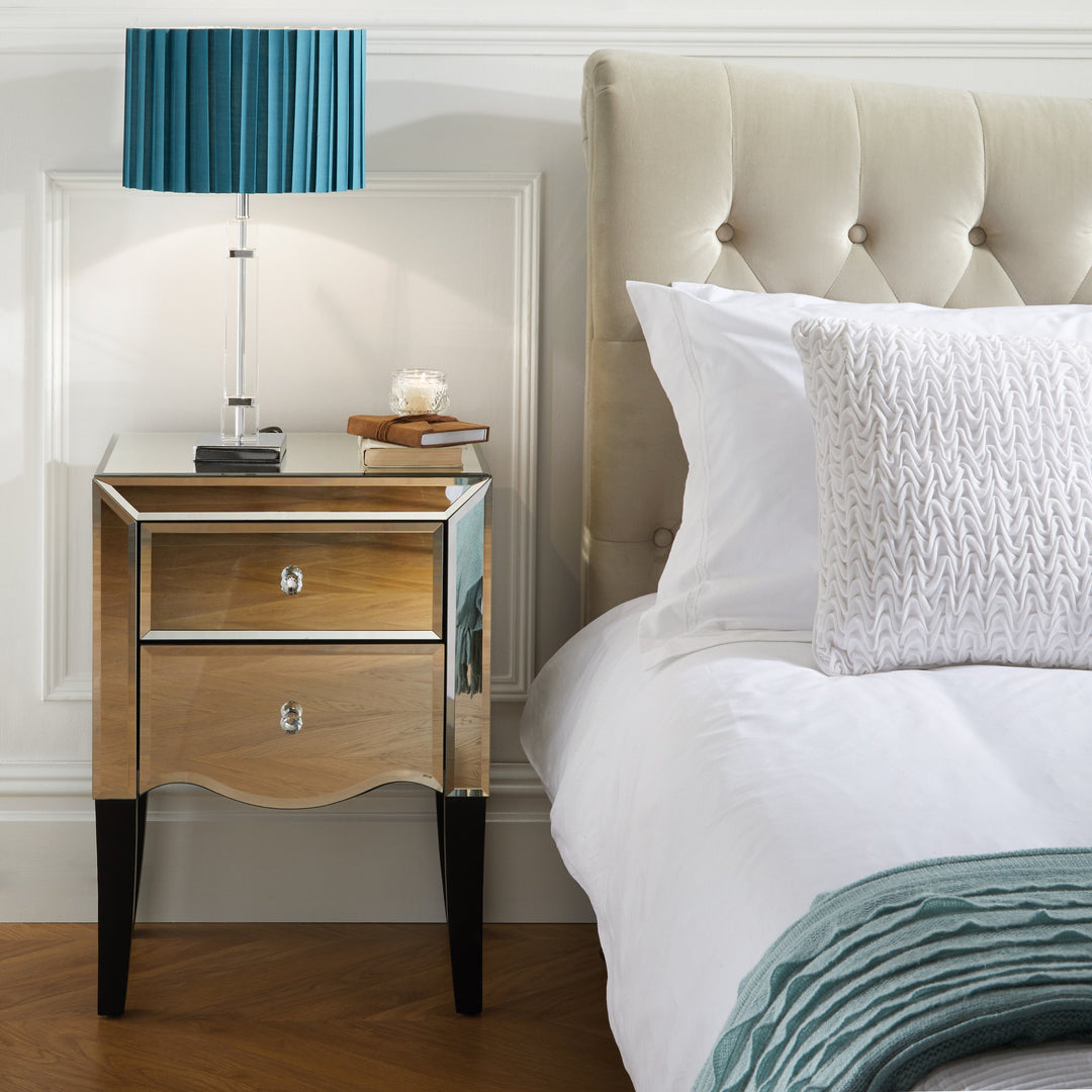 Birlea Palermo 2 Drawer Bedside (DHD)