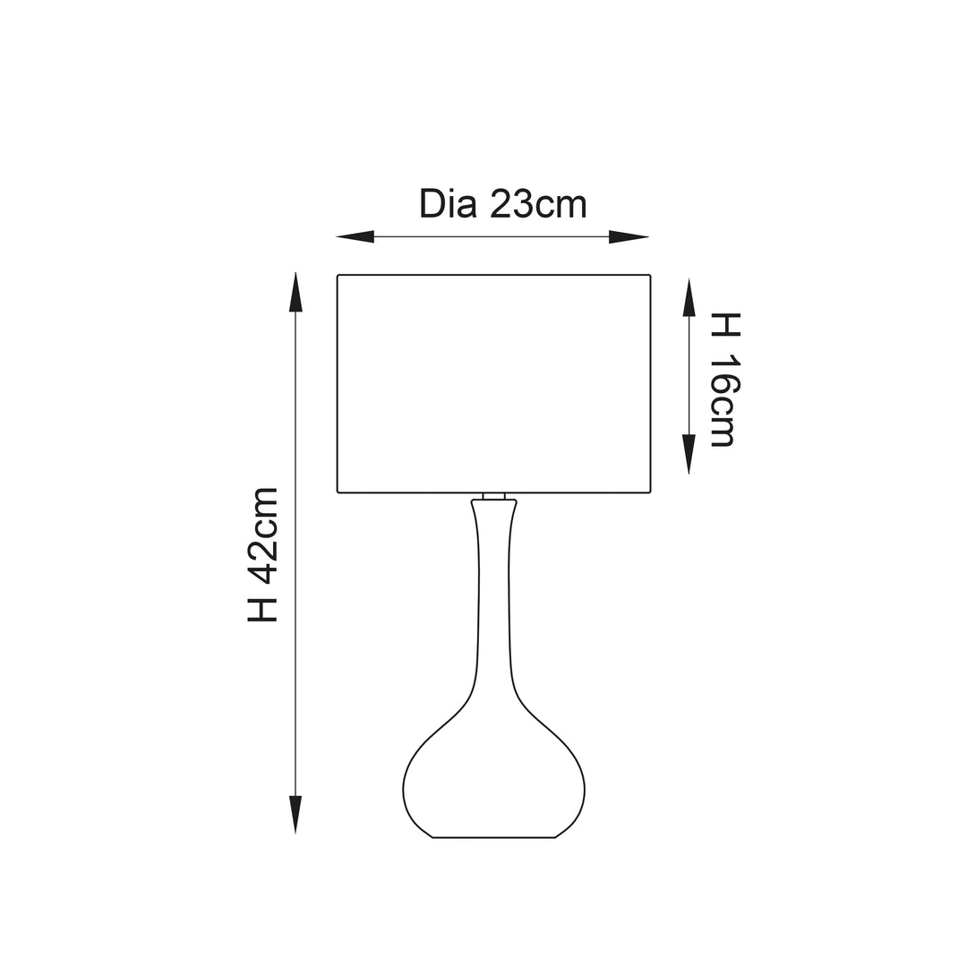 Piccadilly Touch Table Lamp (Instore)