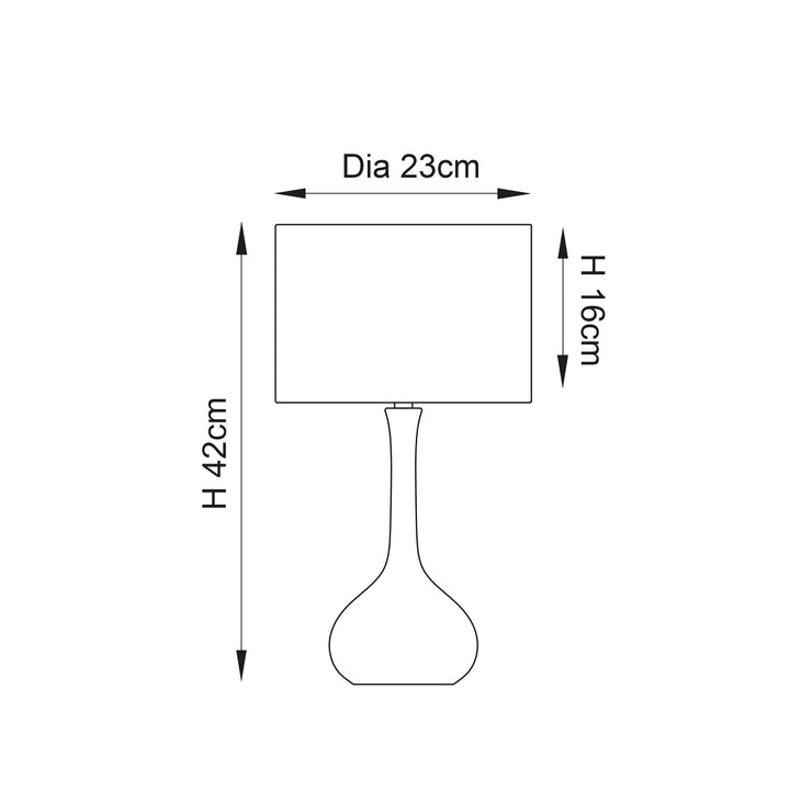 Piccadilly Touch Table Lamp (Instore)