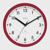 Nardo 20Cm Wall Clock Radio ControlLED Red