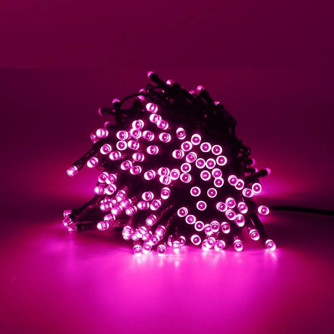 Led Xmas Lights  100s Warm Pink