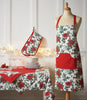 Festive Poinsetta Trail Round Tablecloth 180cm