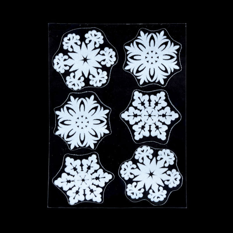 Premier 6Pce Flocked Window Stickers (Assorted Designs) – Home ...