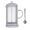 Luxe Cafetiere/French Press White 1l