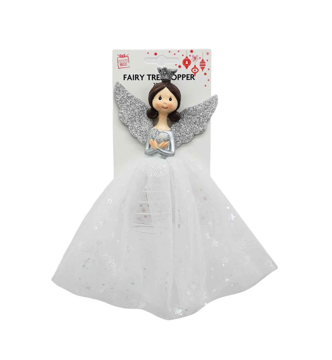 Christmas Fairy Tree Topper 25cm (Assorted)
