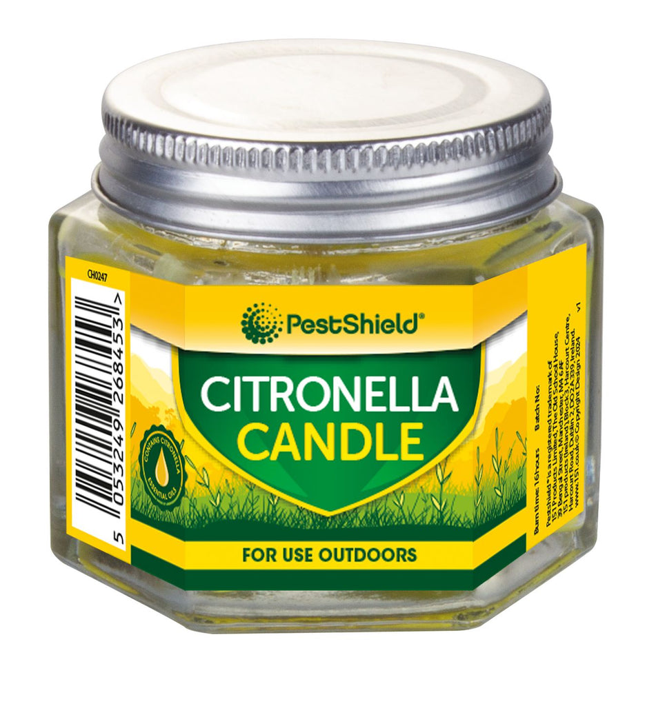 Chatsworth Citronella Hexagon Jar Candle - 60g