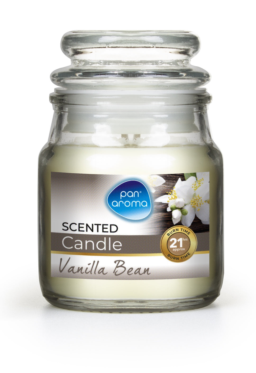 Small Jar Candle With Lid - Vanilla Bean