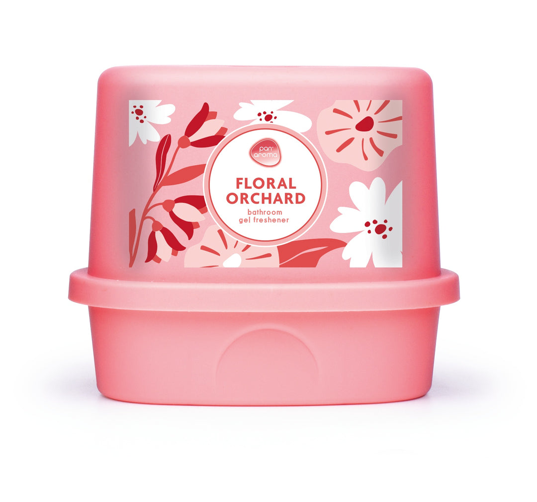 Pan Aroma Bathroom Gel Air Freshener 150g - Floral Orchard