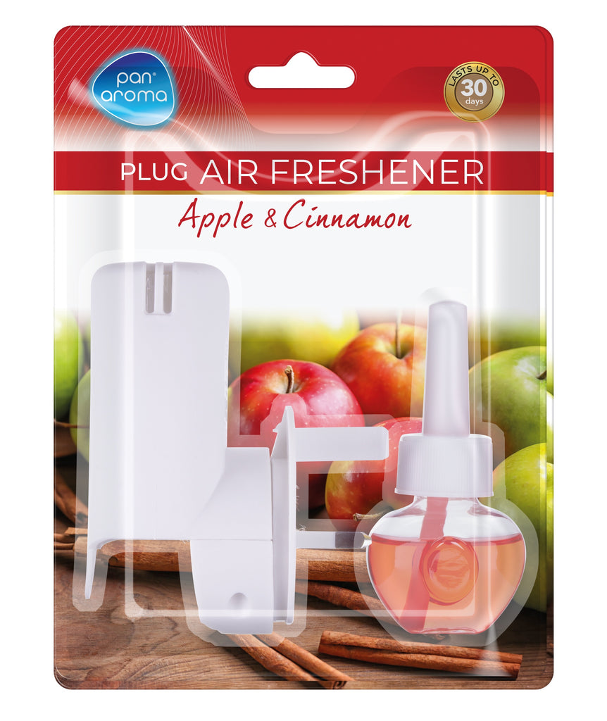 Pan Aroma Plug In Air Freshener Apple & Cinnamon