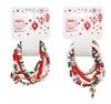 Christmas Friendship Bracelets - Pack of 6