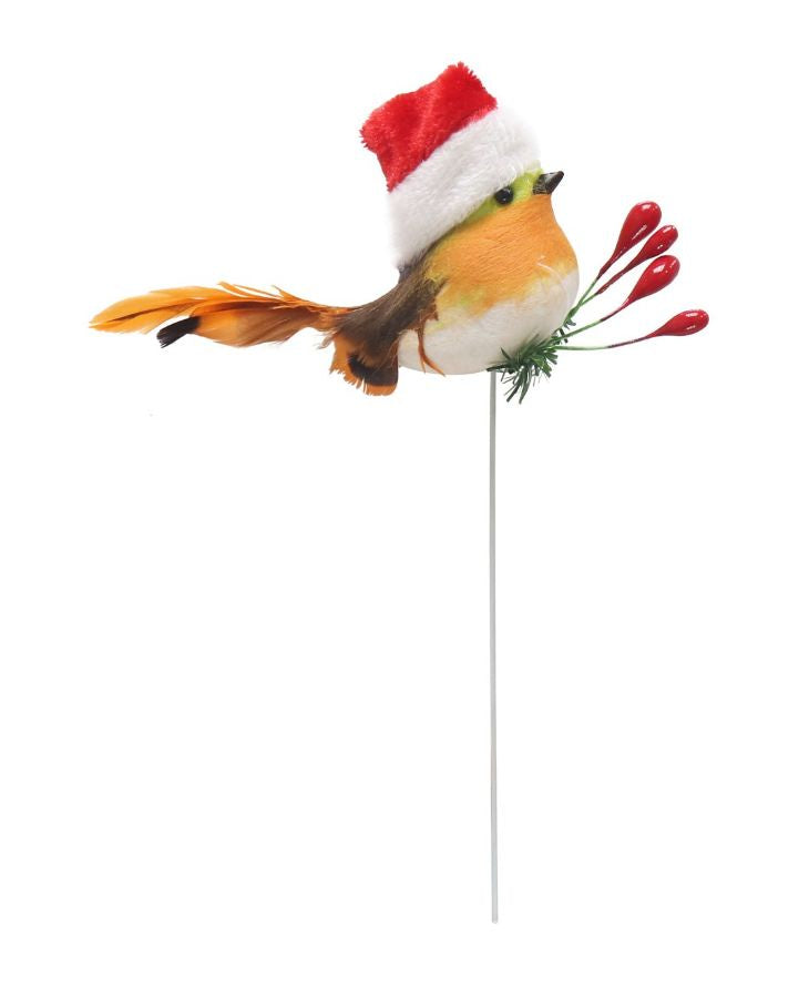 Christmas Robin Pick Decoration