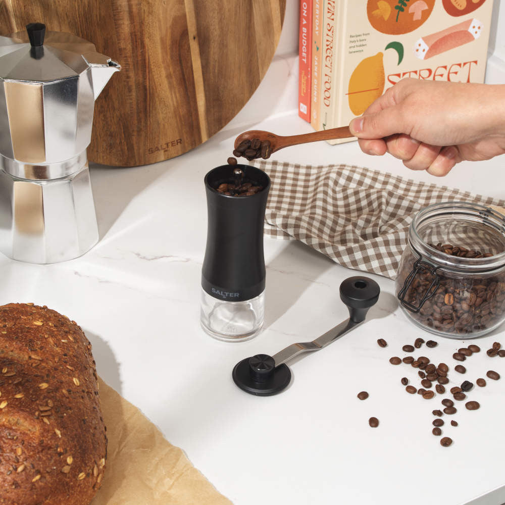 Salter Manual Coffee Grinder – Black