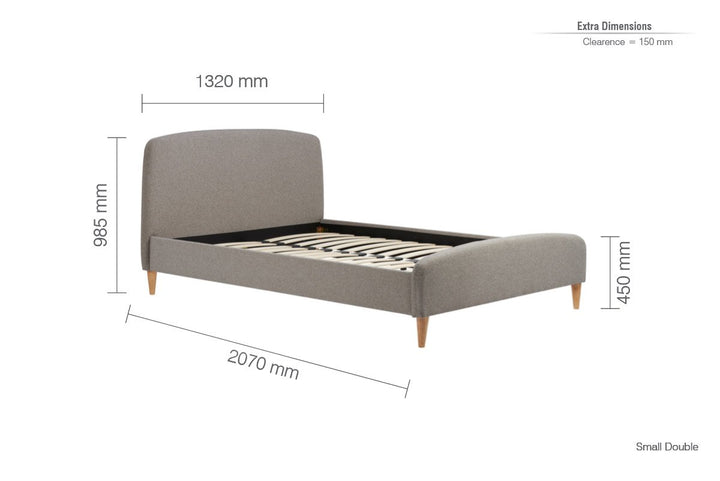 Birlea Quebec Bed (Self Assembly) (DHD)