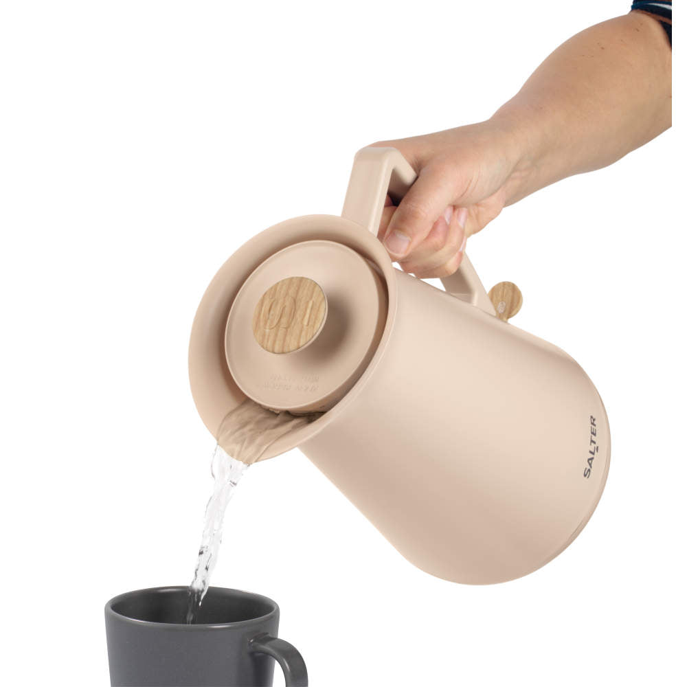 Salter Malmo 1.7L Rapid Boil Kettle Stone