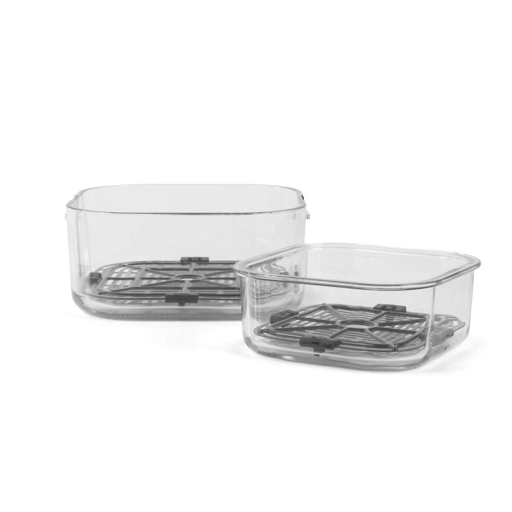 Salter Crisp &amp; Go Family Set Glass Air Fryer Containers