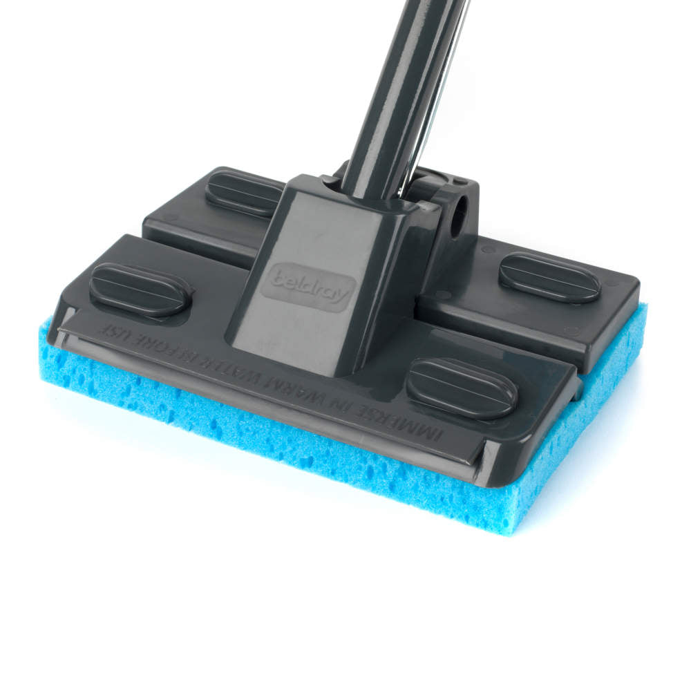 Beldray Sponge Flat Mop With Handle + Extra Refill