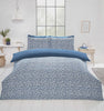 Pebbles Duvet Cover Set Single Blue