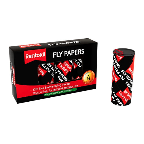 Rentokil Fly Papers Four Pack