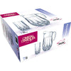 Cristal D'Arques Longchamp Decanter Jug and 6 Juice Glasses