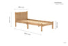Birlea Rio Bed (Self Assembly) (DHD)