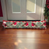 Fabric Printed Draught Excluder Xmas Robin