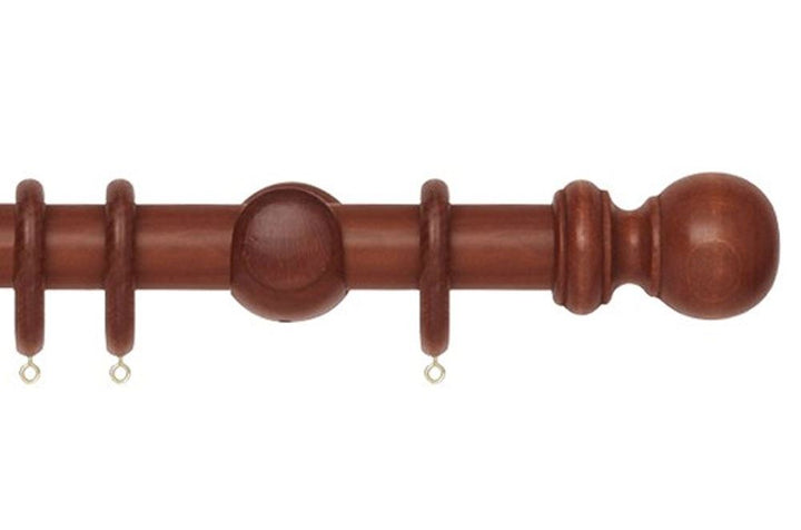 28mm Wooden Curtain Pole