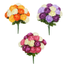 38Cm Chrysanthemum Flower Bush Asstd Colour
