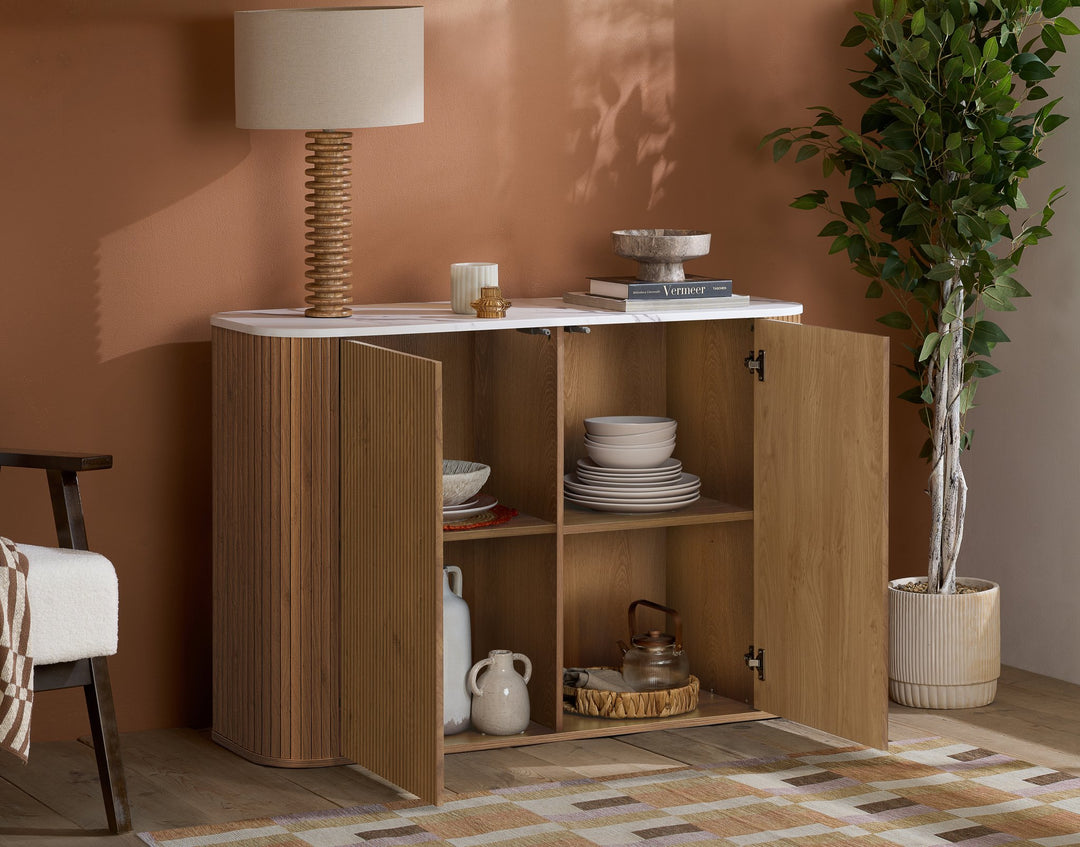 Birlea Russo 2 Door Sideboard (Self Assembly) (DHD)