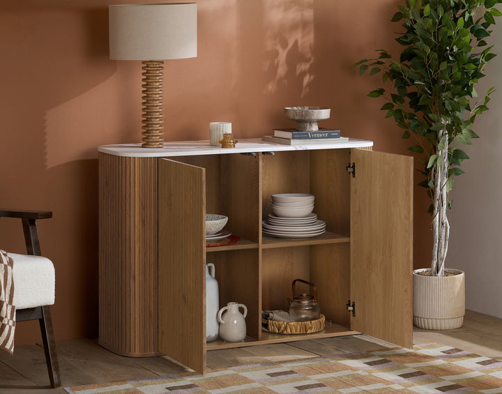 Birlea Russo 2 Door Sideboard (Self Assembly) (DHD)