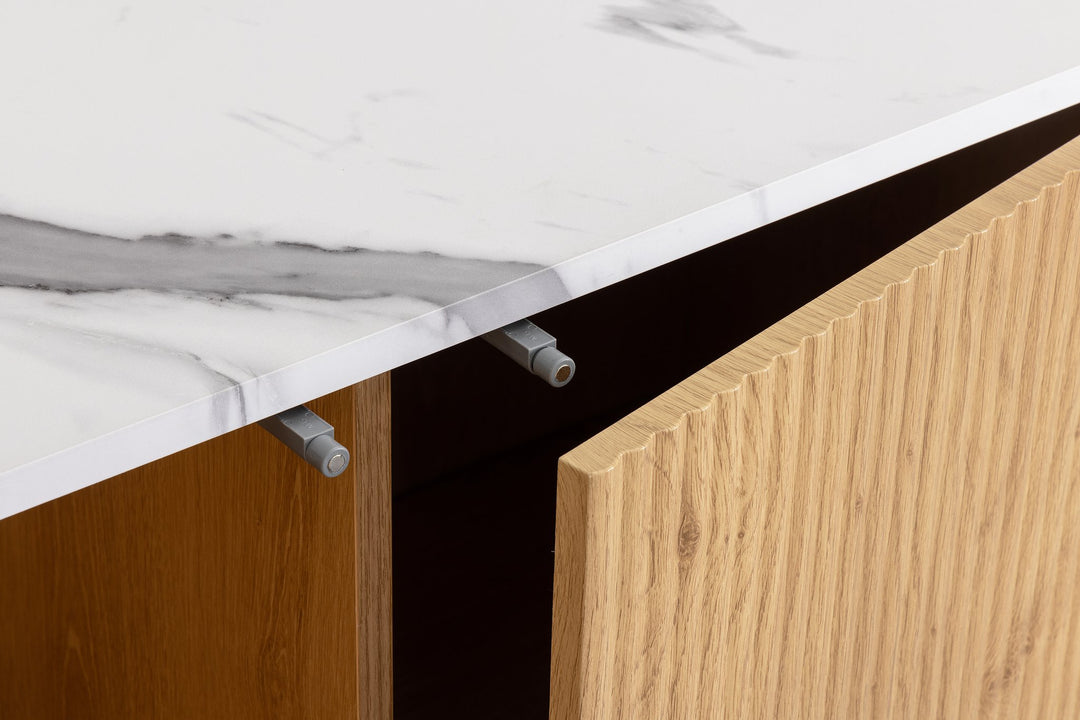 Birlea Russo 2 Door Sideboard (Self Assembly) (DHD)