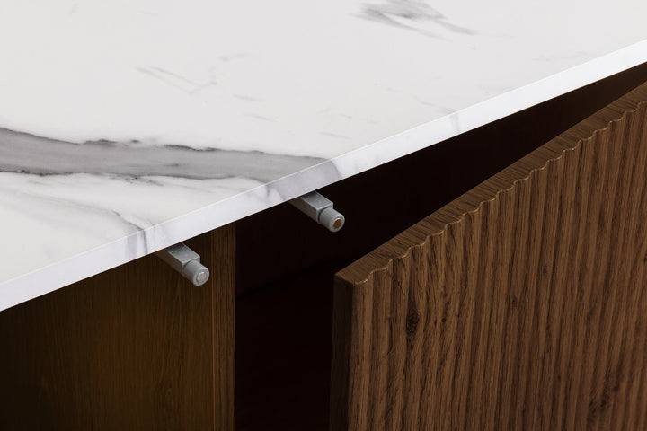 Birlea Russo 3 Door Sideboard (Self Assembly) (DHD)