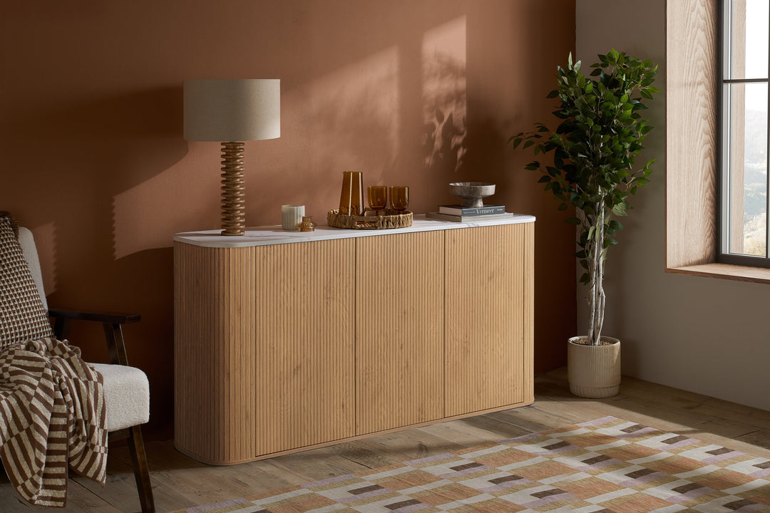 Birlea Russo 3 Door Sideboard (Self Assembly) (DHD)