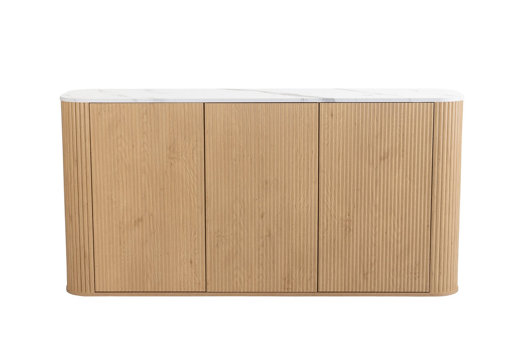 Birlea Russo 3 Door Sideboard (Self Assembly) (DHD)