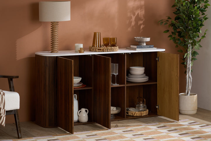 Birlea Russo 3 Door Sideboard (Self Assembly) (DHD)
