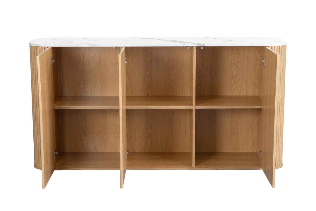 Birlea Russo 3 Door Sideboard (Self Assembly) (DHD)