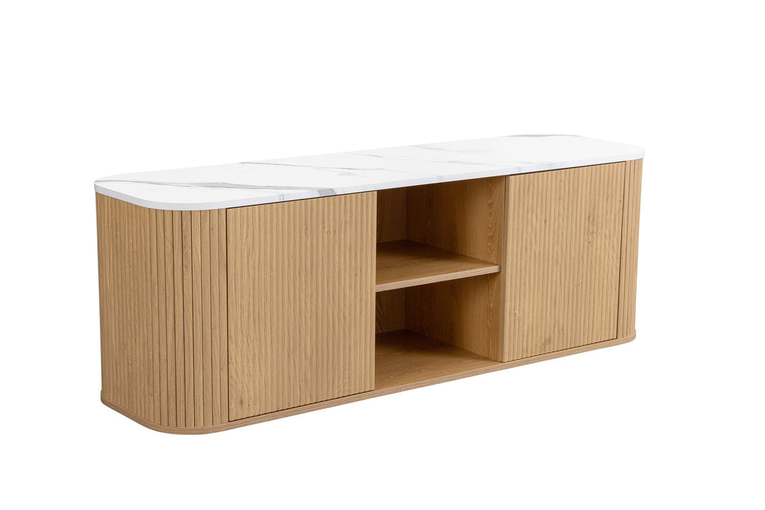 Birlea Russo Large TV Unit (Self Assembly) (DHD)
