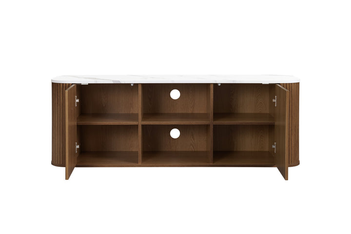 Birlea Russo Large TV Unit (Self Assembly) (DHD)