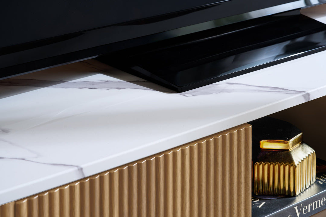 Birlea Russo Large TV Unit (Self Assembly) (DHD)