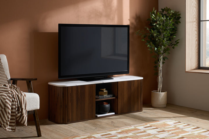 Birlea Russo Large TV Unit (Self Assembly) (DHD)