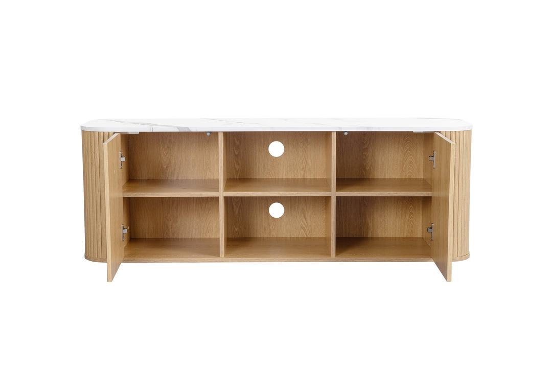 Birlea Russo Large TV Unit (Self Assembly) (DHD)