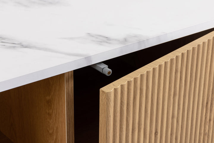 Birlea Russo Large TV Unit (Self Assembly) (DHD)