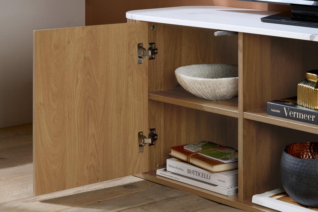 Birlea Russo Small TV Unit (Self Assembly) (DHD)
