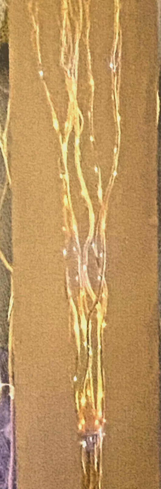 Premier 1.2m White Branch Twig Light 80 Leds Multi