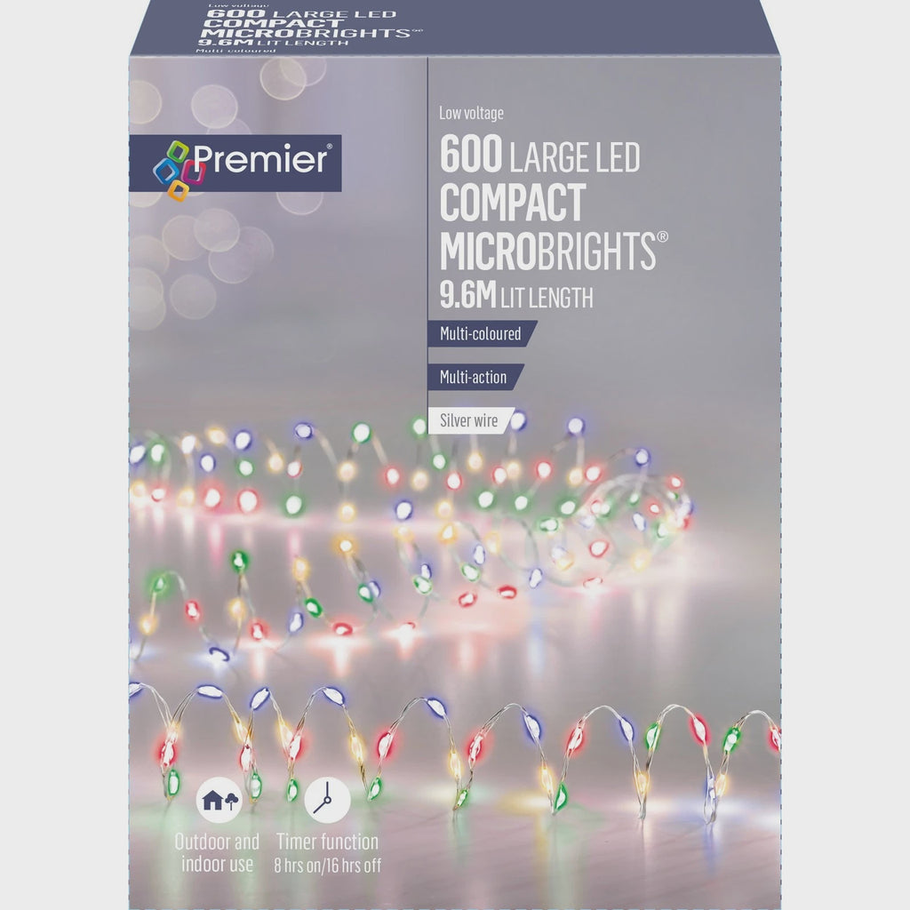 Premier 600 LED Multi Action Compact MicroBright with Timer and Multi LEDs