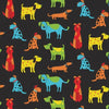 Nutex Happy Paws Dogs 89980-103 Fat Quarters 50x55cm