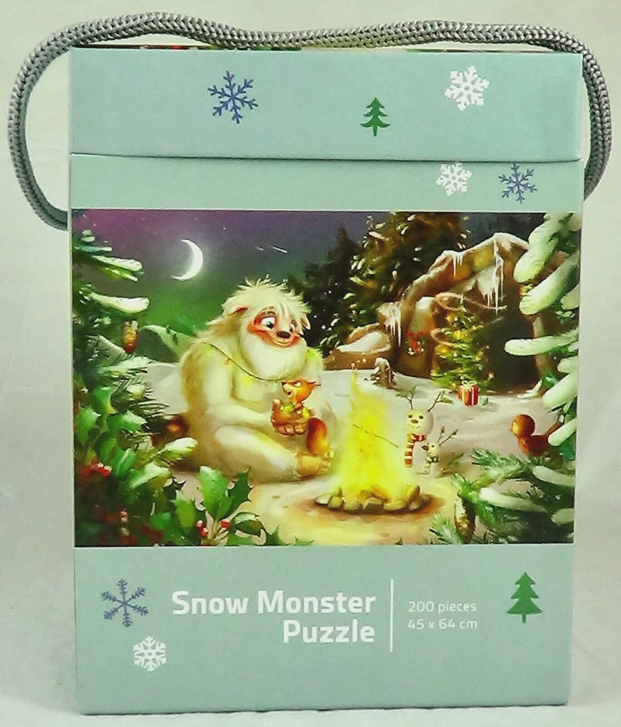 Snow Monster Jigsaw Puzzle 200 pcs 8y+ Gift Present Winter Box